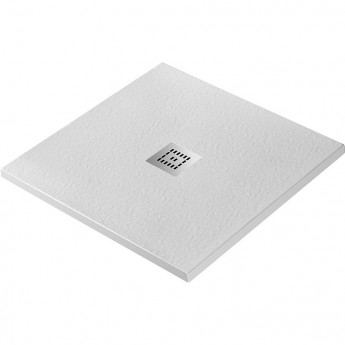 Душевой поддон из литьевого мрамора 80x80 см BELBAGNO TRAY-MR-UNO-A-80-35-W-CR Душевой поддон из литьевого мрамора 80x80 см BELBAGNO TRAY-MR-UNO-A-80-35-W-CR