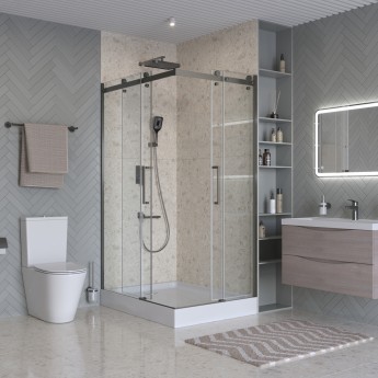 Душевой уголок BELBAGNO MARINO-2-AH-2-120/90-C-GM