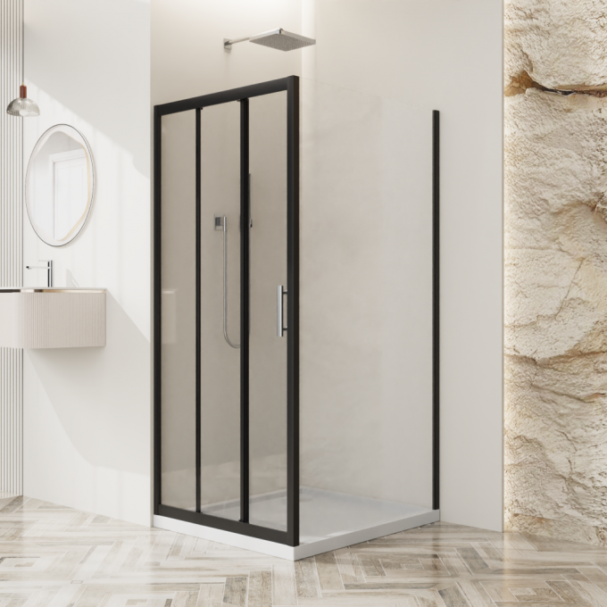 Душевой уголок BELBAGNO UNO-195-AHF-31-80/70-C-Cr