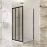 Душевой уголок BELBAGNO UNO-195-AHF-31-90/80-C-NERO