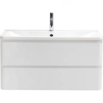 Тумба Bianco Lucido 119,2 см BELBAGNO ALBANO ALBANO-1200-2C-SO-BL