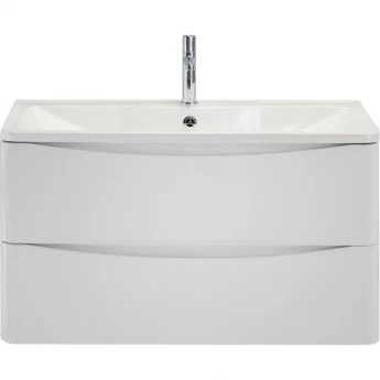 Тумба Bianco Lucido 79,6 см BELBAGNO ACQUA ACQUA-800-2C-SO-BL