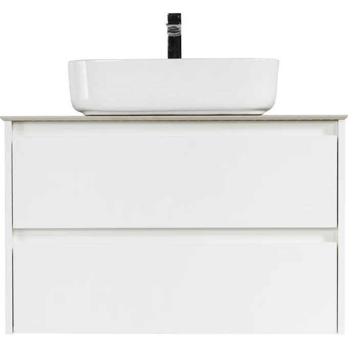 Тумба со столешницей и накладной раковиной BELBAGNO KRAFT100BO-KEPBO-1346-SET